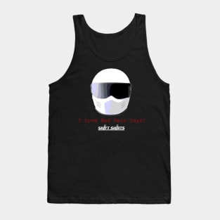 Shift Shirts Racers Bad Hair Day - Track Day/ Racing Gear Inspired Tank Top